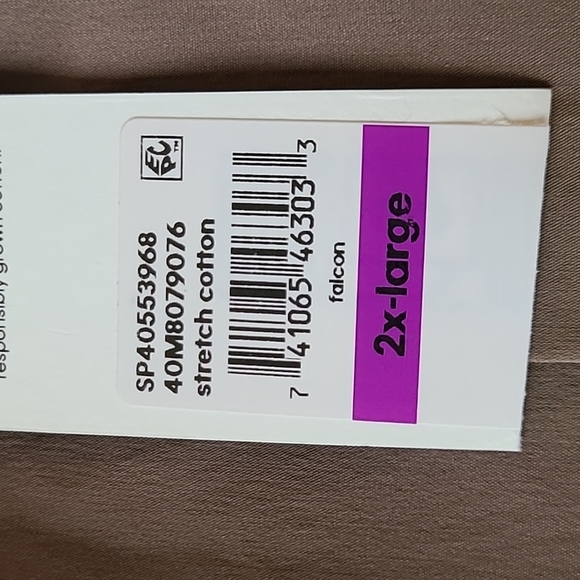 Calvin Klein brown stretch dress shirt - Picture 15 of 15